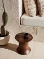 Stołek Spin Stool Brown Ferm Living