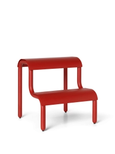 Stołek Up Step Stool Poppy Red Ferm Living   