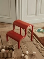 Stołek Up Step Stool Poppy Red Ferm Living   