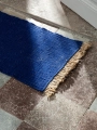 FERM LIVING mata - chodnik - wycieraczka MAT BLOCK niebieska
