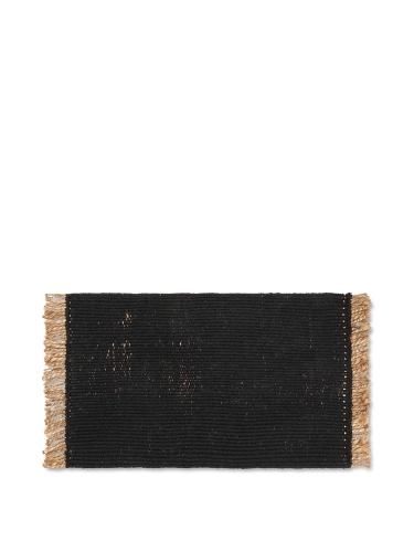 FERM LIVING mata - chodnik - wycieraczka MAT BLOCK czarna