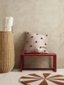 Dywan Arch Tufted Dark Brick/Off-white Ferm Living   