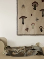 Forest Tapestry Blanket Sand, Ferm Living