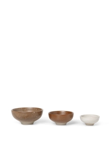 Petite Bowls - Zestaw 3 szt. Wielo, Ferm Living