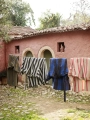 Szlafrok - Camel/Red, Ferm Living   
