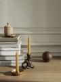 Świecznik Dito Candle Holder - Single Dark Brown, Ferm Living 