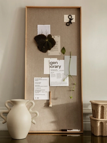 Tablica korkowa Pinboard  45 x 100cm Dąb naturalny  Ferm Living 