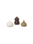 Komo Mini Wazony Zestaw 3 szt., Ferm Living 