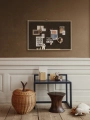 Tablica Kant Pinboard Cashmere 96 x 63cm Ferm Living