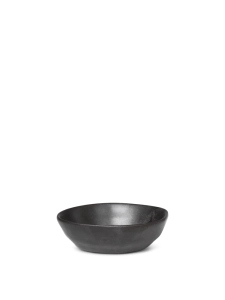 Miska Flow Small Black, Ferm Living 
