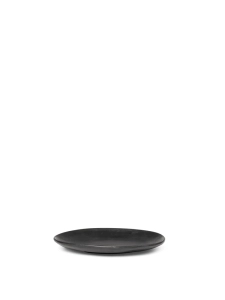 Talerz Flow Plate Small - Black, Ferm Living 