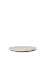 Talerz Flow Plate Medium - Off-white speckle, Ferm Living 