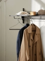 Półka Rack Shelf - Black Ash/Black Brass, Ferm Living  
