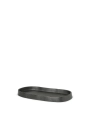 Yama Tray - Owalny - Czarne aluminium, Ferm Living 