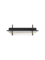 Półka Rack Shelf - Black Ash/Brass, Ferm Living  