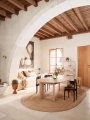 Dywan Abstract -Brown/Off-white, Ferm Living ostatnie sztuki