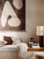 Dywan Abstract -Brown/Off-white, Ferm Living ostatnie sztuki