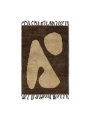 Dywan Abstract -Brown/Off-white, Ferm Living ostatnie sztuki