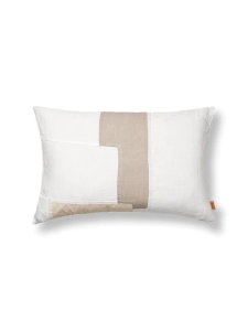 Poduszka Part - Prostokątna - Ecru, Ferm Living  