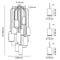 Lampa Wisząca Cosiness 16L Market Set