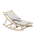 Bujak  Wood ROCKER, OAK/WHITE dla niemowląt Oliver Furniture różne kolory 