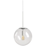 Lampa Wisząca Orb 25 Cm Szara Bolia
