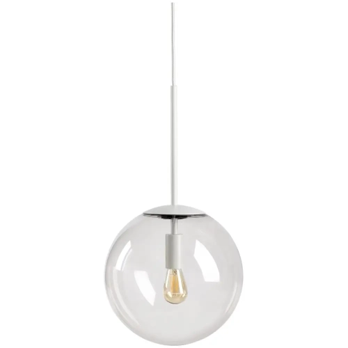 Lampa Wisząca Orb 25 Cm Szara Bolia