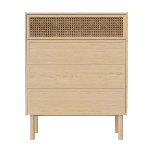 Komoda Cana H;113 Cm Dąb Bielony Bolia