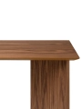 Blat do Stołu Mingle 160 cm Walnut Veneer Rectangular Ferm Living 
