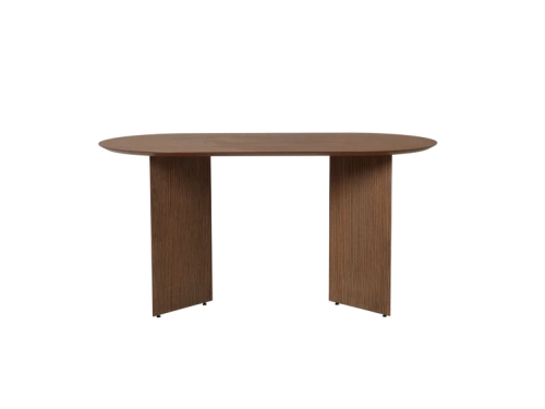 Mingle Table Top - Walnut Veneer Oval, Ferm Living 