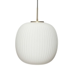 Lampa wisząca Serene  Ø42 White Hubsch