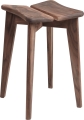 Taboret Trèfle American Walnut Oiled Gubi - ostatnia sztuka