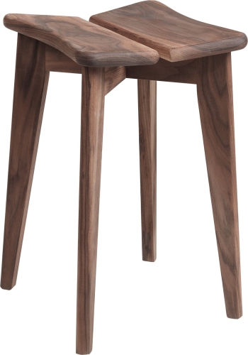Taboret Trèfle American Walnut Oiled Gubi - ostatnia sztuka