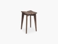Taboret Trèfle American Walnut Oiled Gubi - ostatnia sztuka