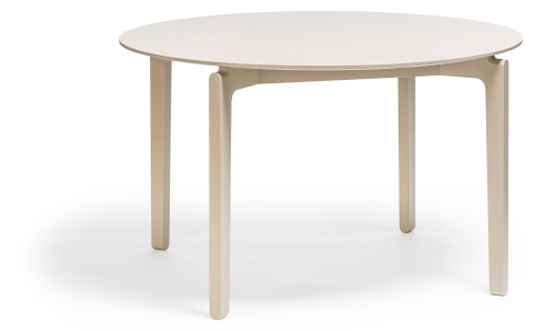 TON okrągły stół LEAF blat 127cm multiplex Buk