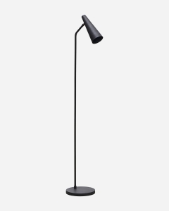 LAMPA PODŁOGOWA MATTE BLACK PRECISE HOUSE DOCTOR