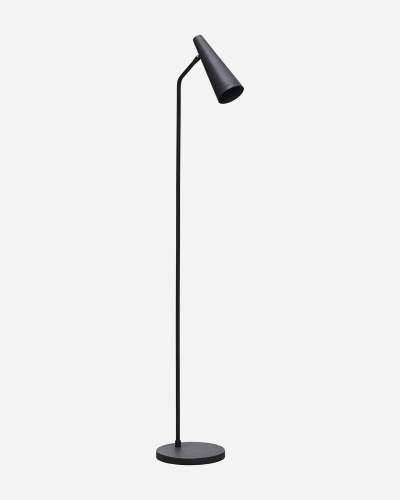LAMPA PODŁOGOWA MATTE BLACK PRECISE HOUSE DOCTOR