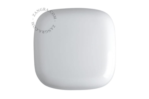 Lampa ścienna lub sufitowa z dmuchanego szkła - 25 cm light.078.w.001 ZANGRA