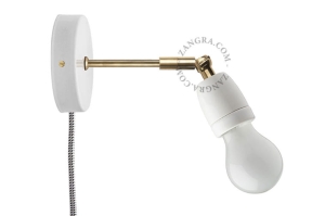 Kinkiet white Zangra