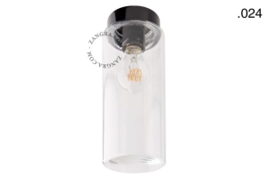 Lampa sufitowa ze szklanym kloszem 024 Zangra