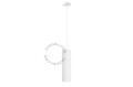 Szklana lampa wisząca - Ø 12 cm Zangra