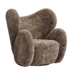 Fotel Obrotowy Big Big Chair Sheepskin różne kolory Norr 11
