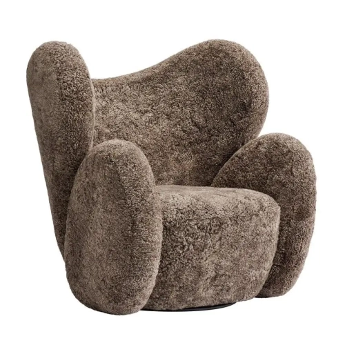 Fotel Obrotowy Big Big Chair Sheepskin różne kolory Norr 11