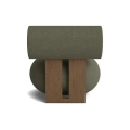 Fotel Hippo Bouclé Upholstery  różne kolory  Norr 11