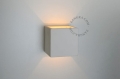 Kinkiet ceramiczny white 11 cm Zangra