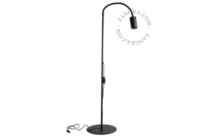Lampa podłogowa elastyczna metalowa Zangra