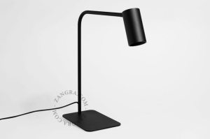 Regulowana lampa biurkowa Achille - czarna Zangra