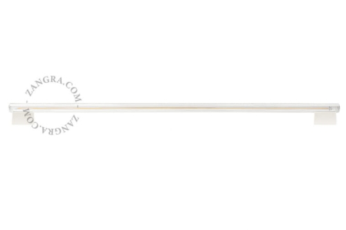 Lampa Stick świetlówka - przeźroczyste szkło 100cm / white Zangra