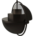 Lampa wisząca Multi-Lite Black Brass/Black 36 cm  Gubi