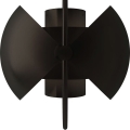 Lampa wisząca Multi-Lite Black Brass/Black 36 cm  Gubi